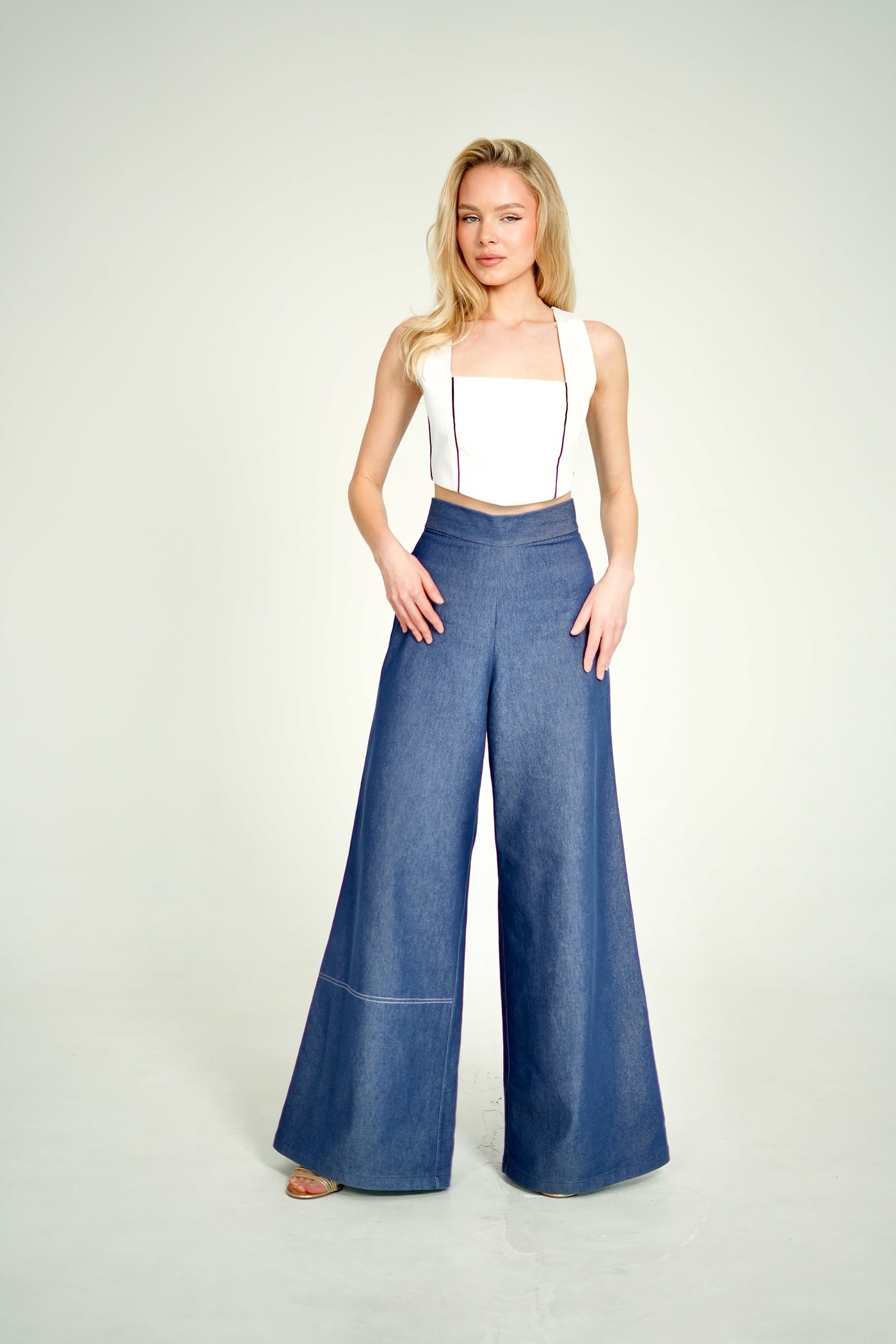 Wide-Leg GÁLA Jeans