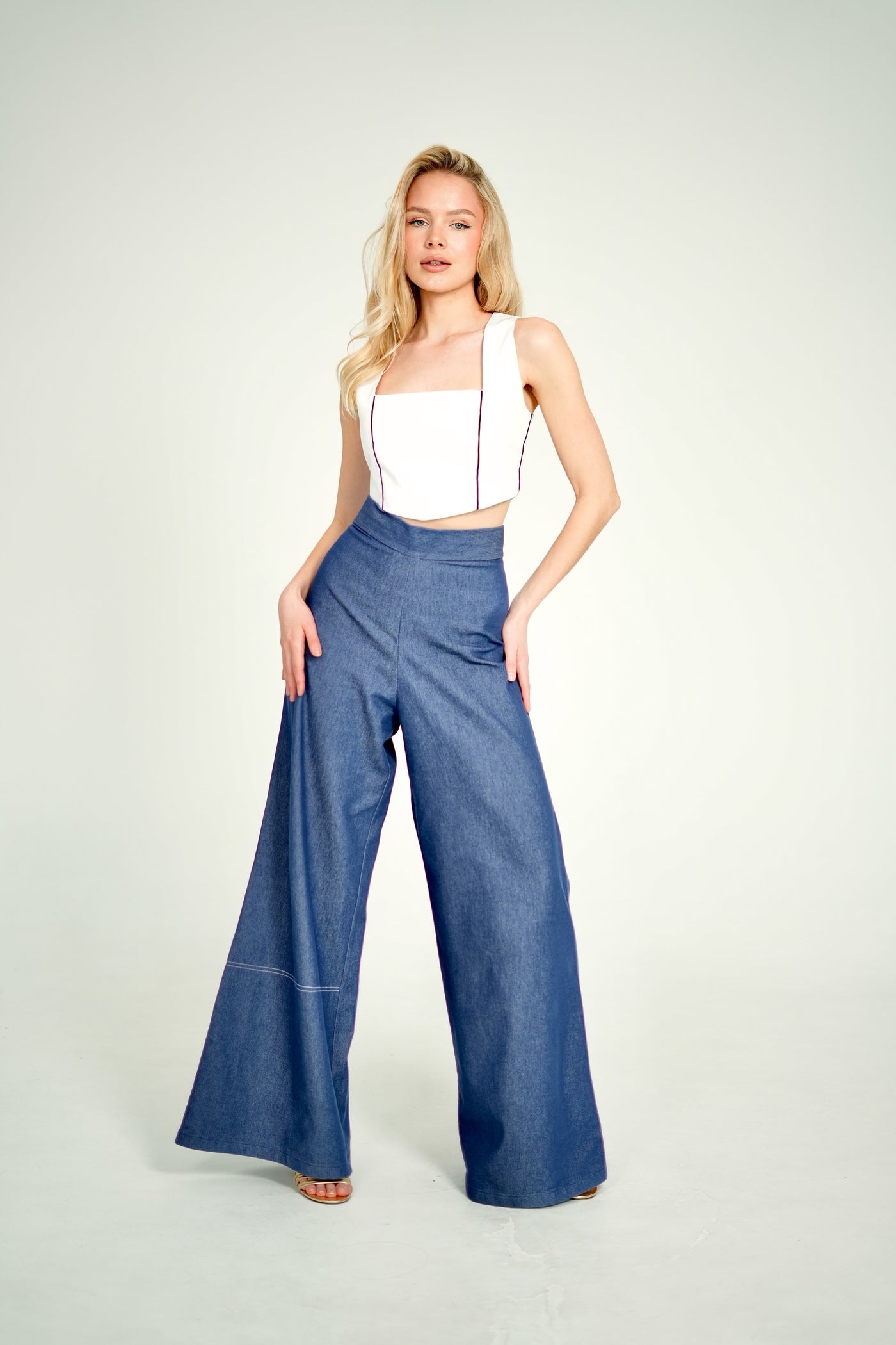 Wide-Leg GÁLA Jeans