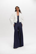 Pleated Jeans