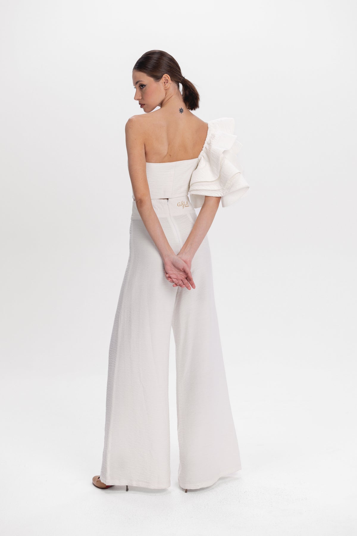 White Rose Pants