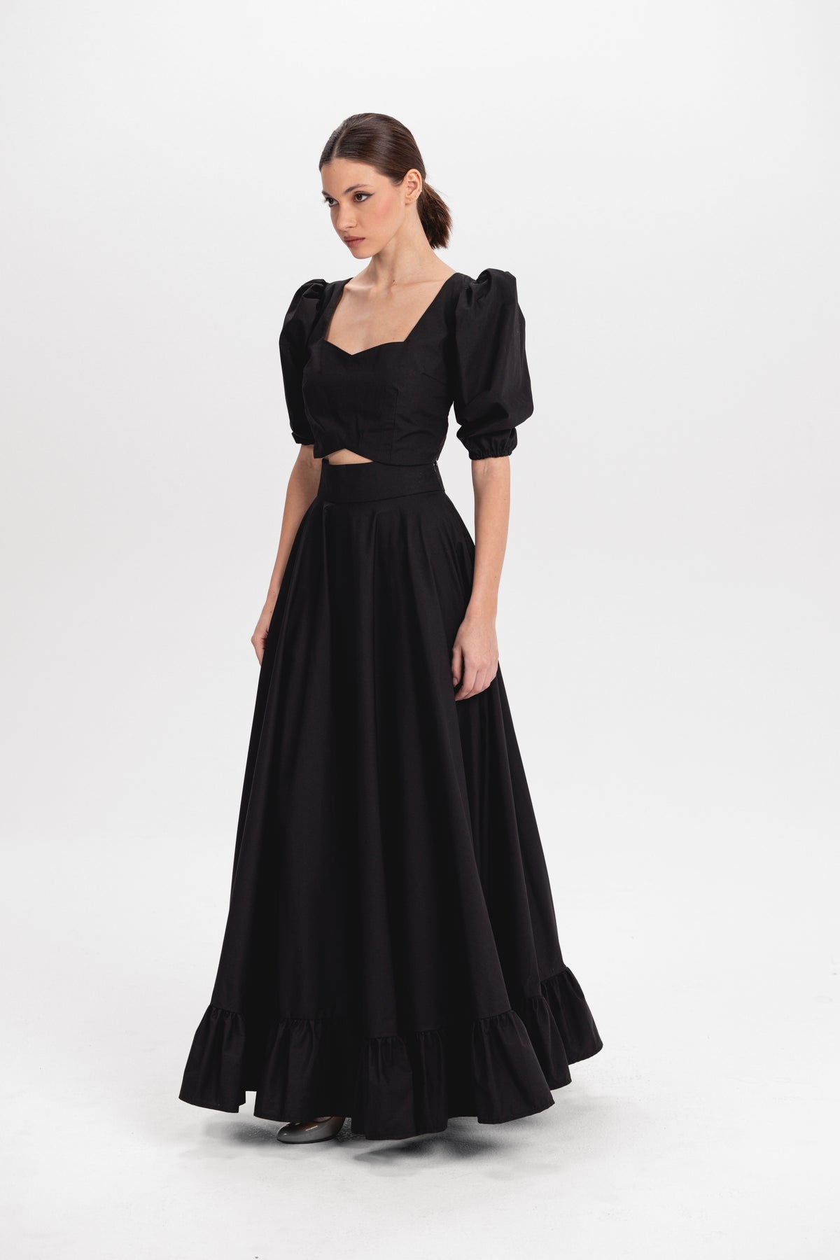 Onyx Pansy Skirt