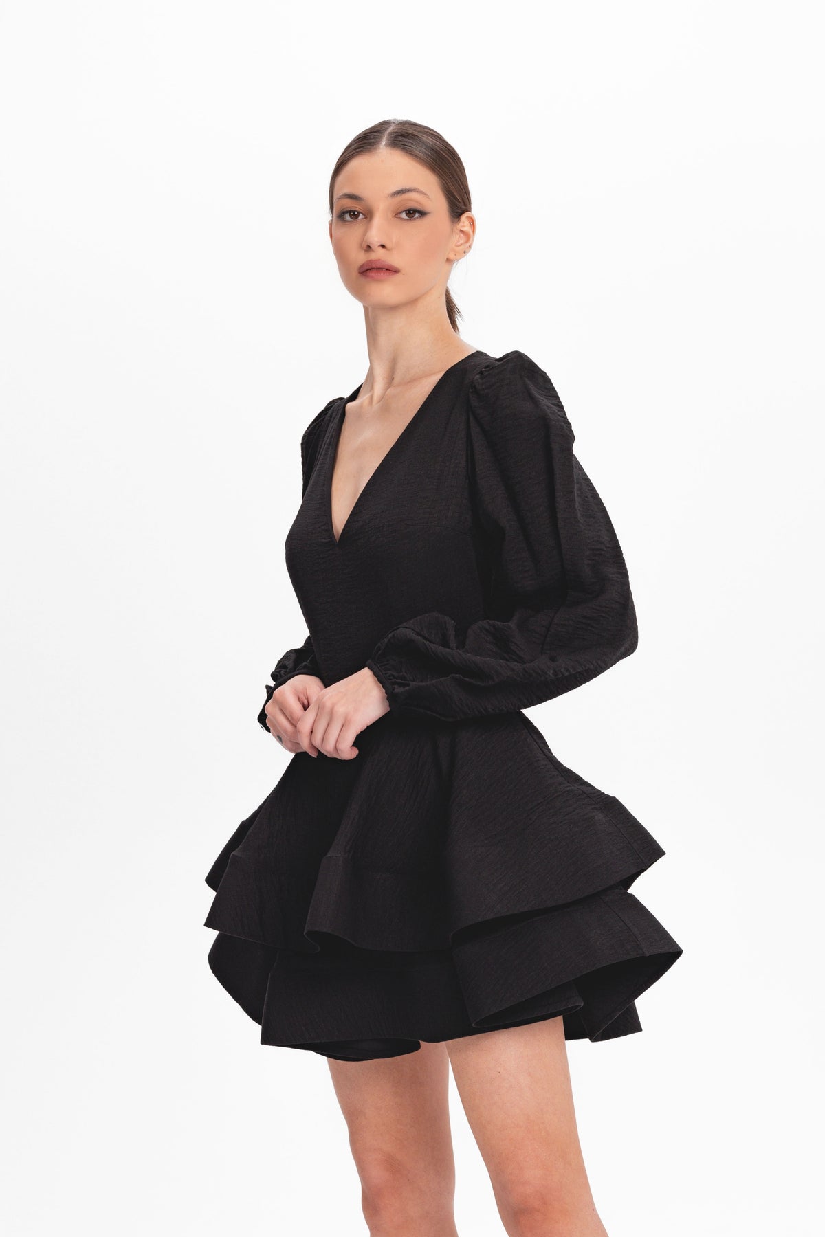 Hydrangea Noir Dress