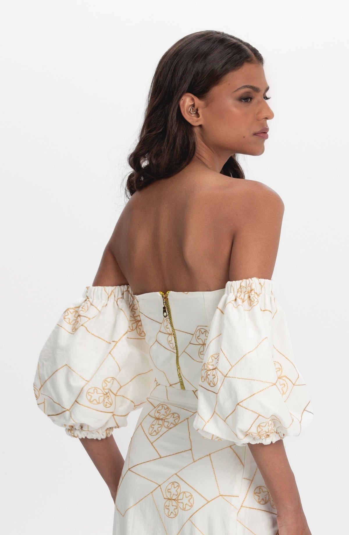 Golden Petal Skirt