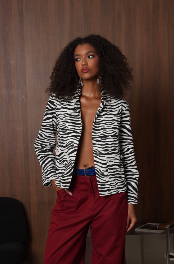 Zebra jacket