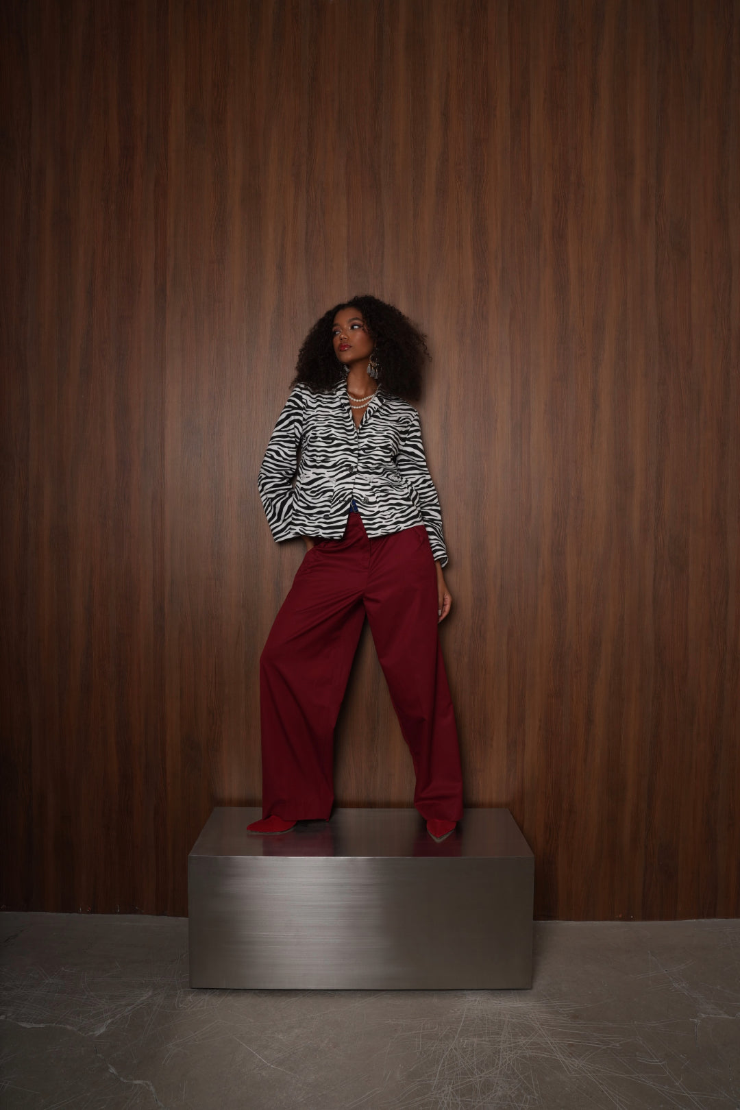 Red pants