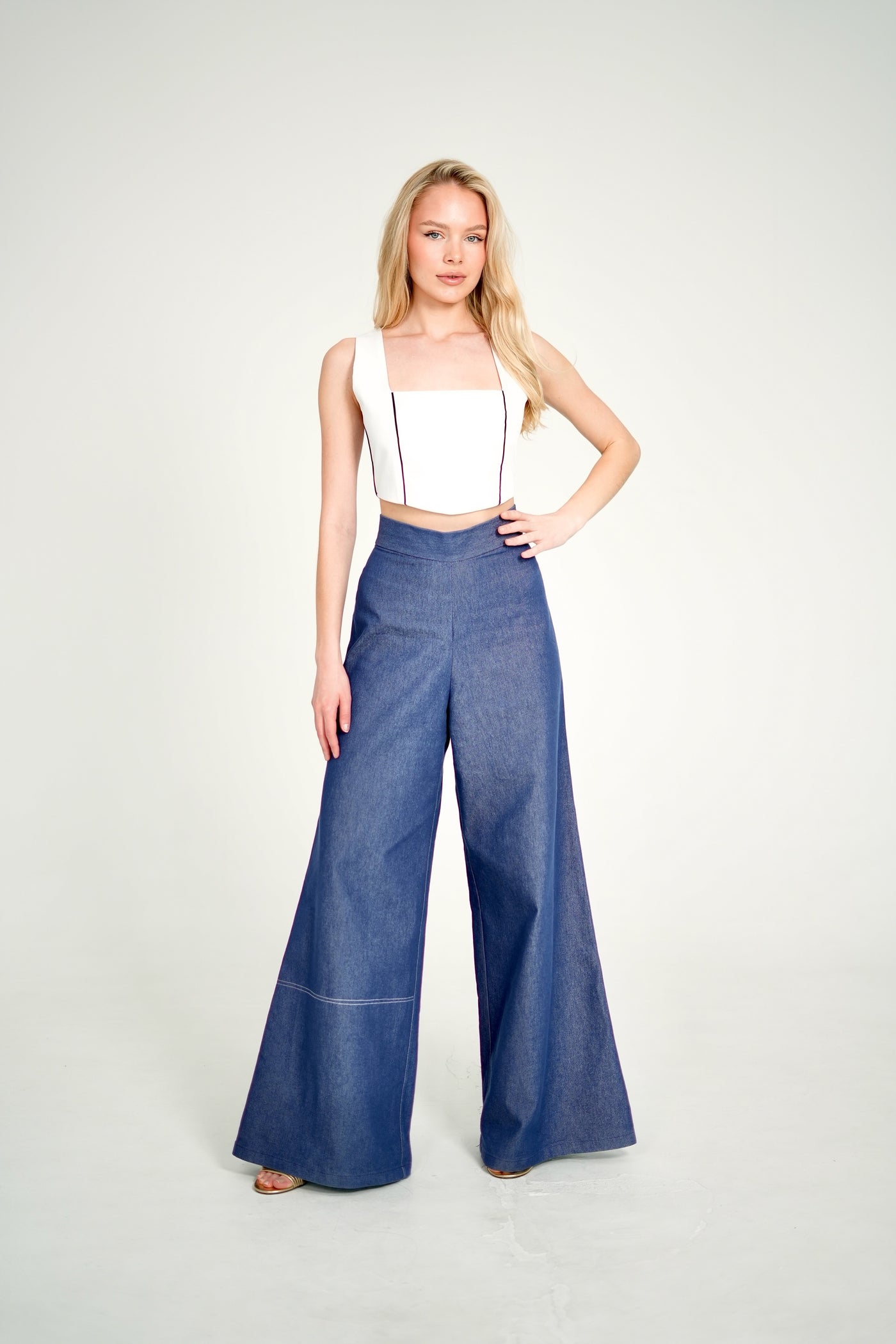 Wide-Leg GÁLA Jeans