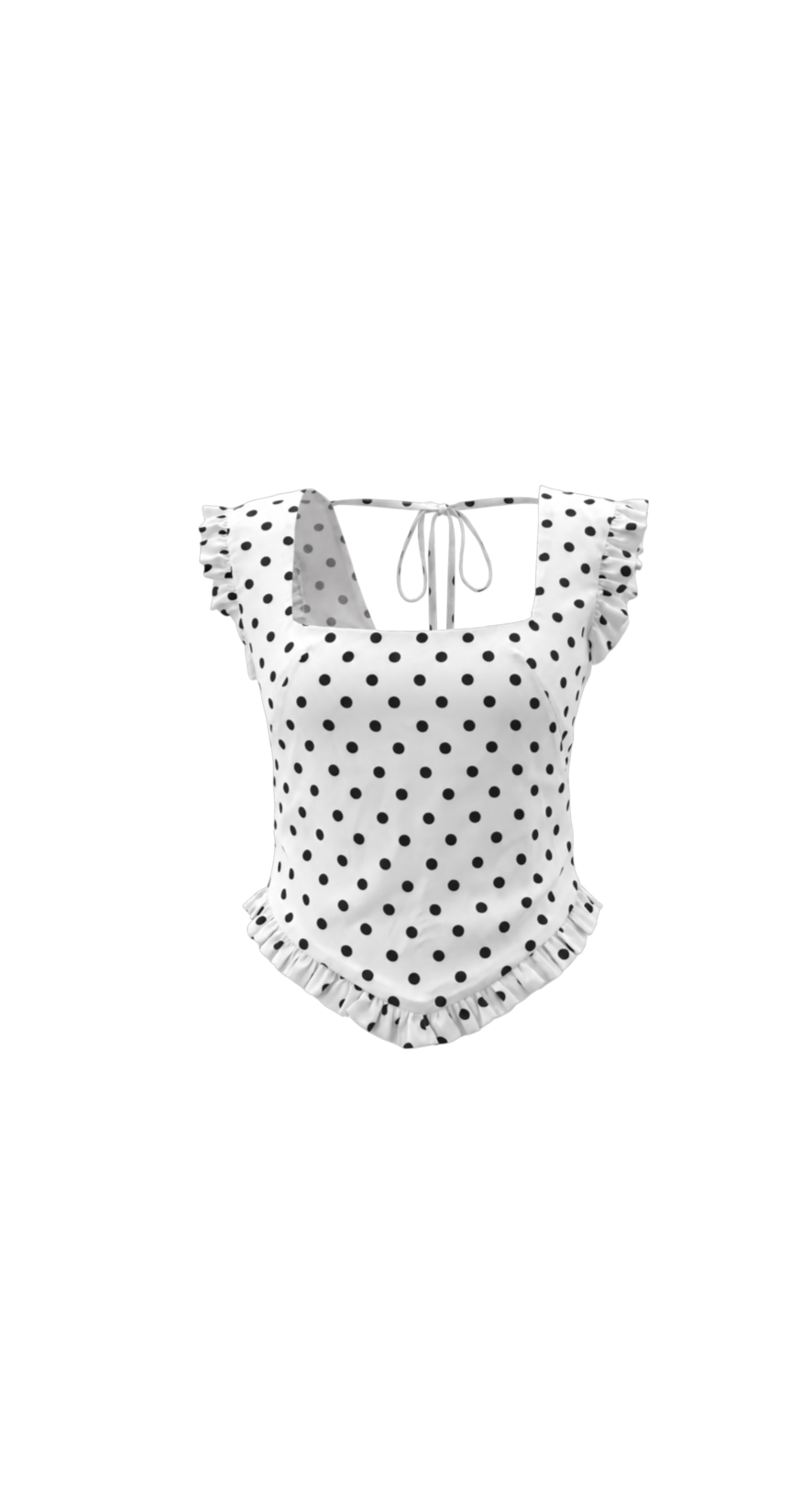 Camelia top white