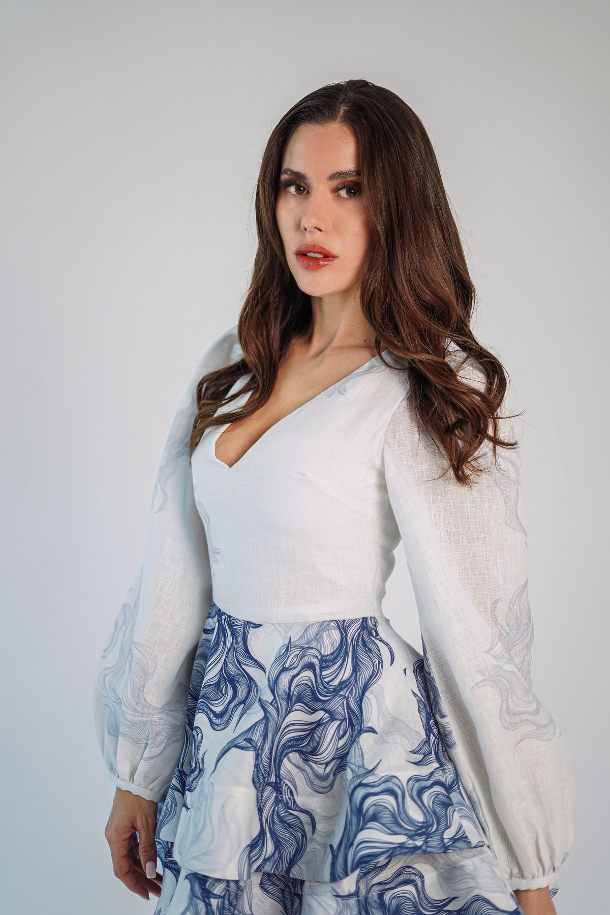 Hydrangea Blue Dress