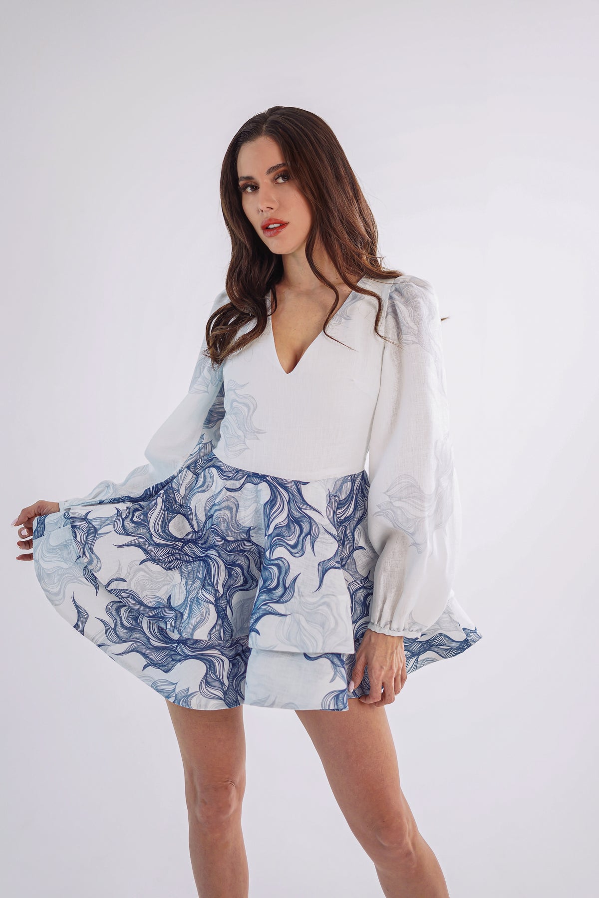 Hydrangea Blue Dress