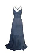 Isola Blue maxi dress