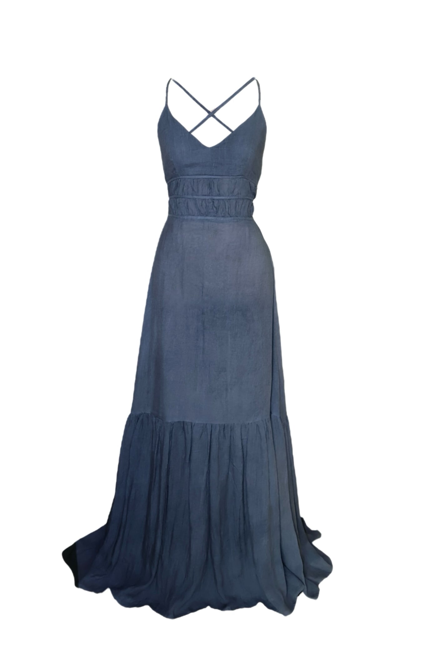 Isola Blue maxi dress