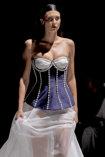 Pearl corset