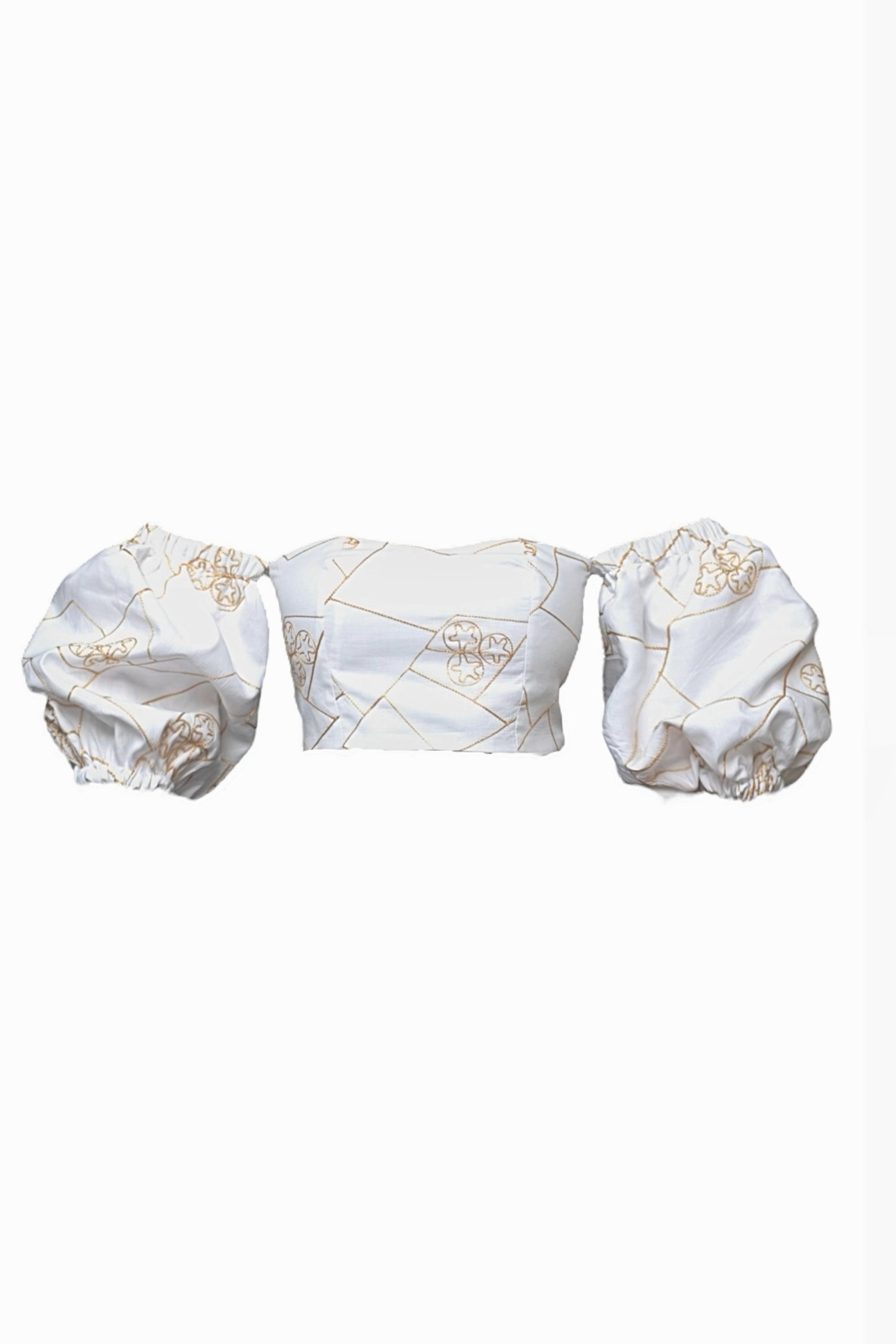 Golden Petal Top