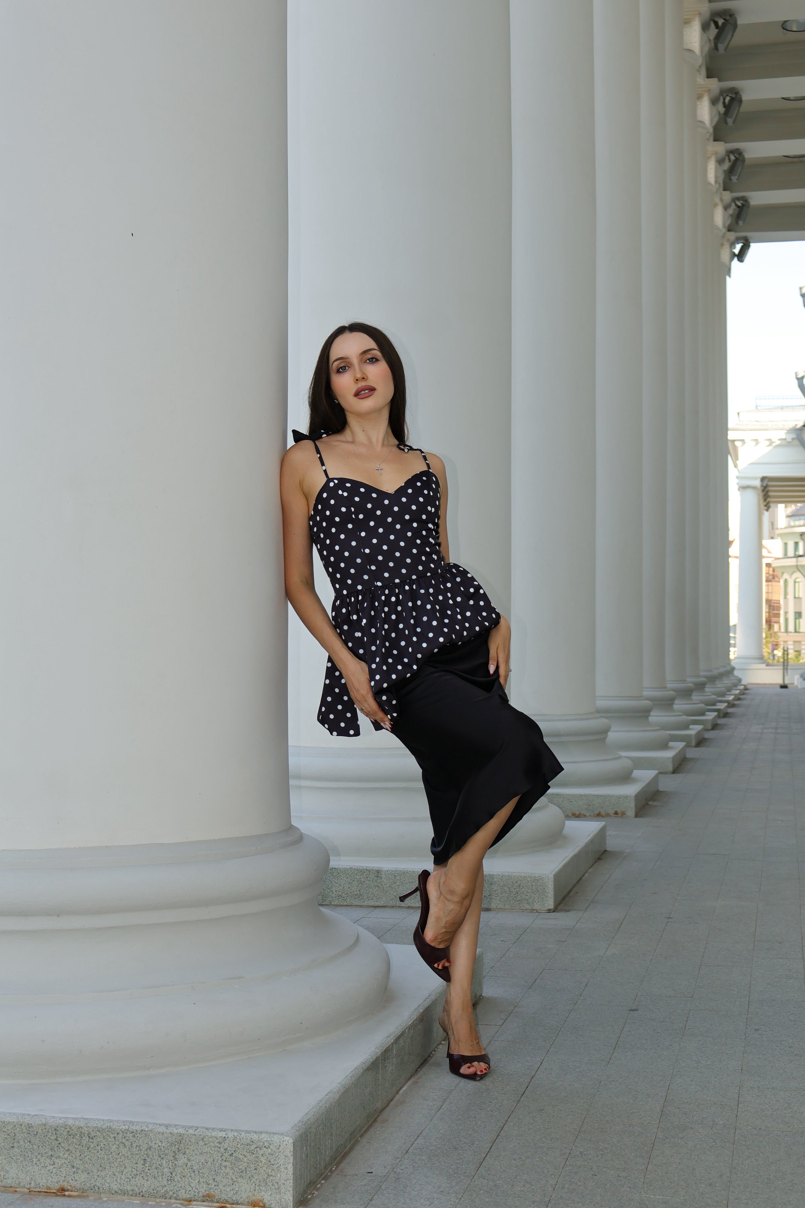 Rose Noire Slip Skirt