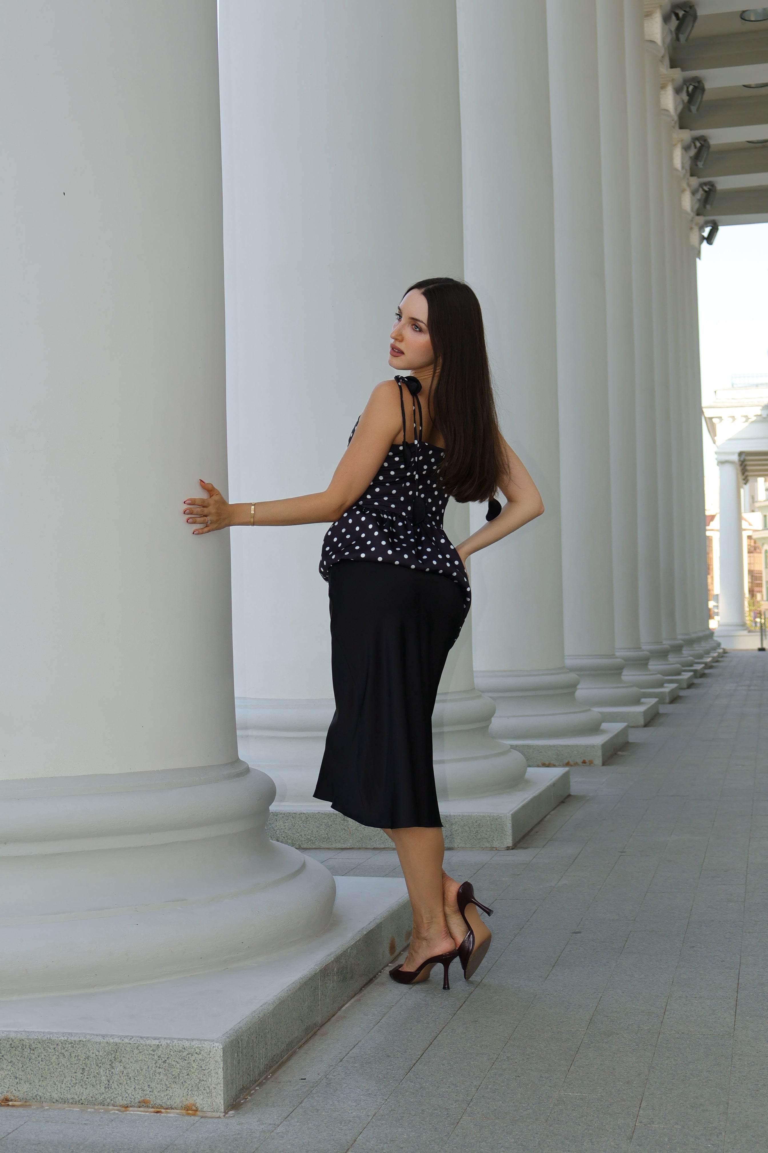 Rose Noire Slip Skirt