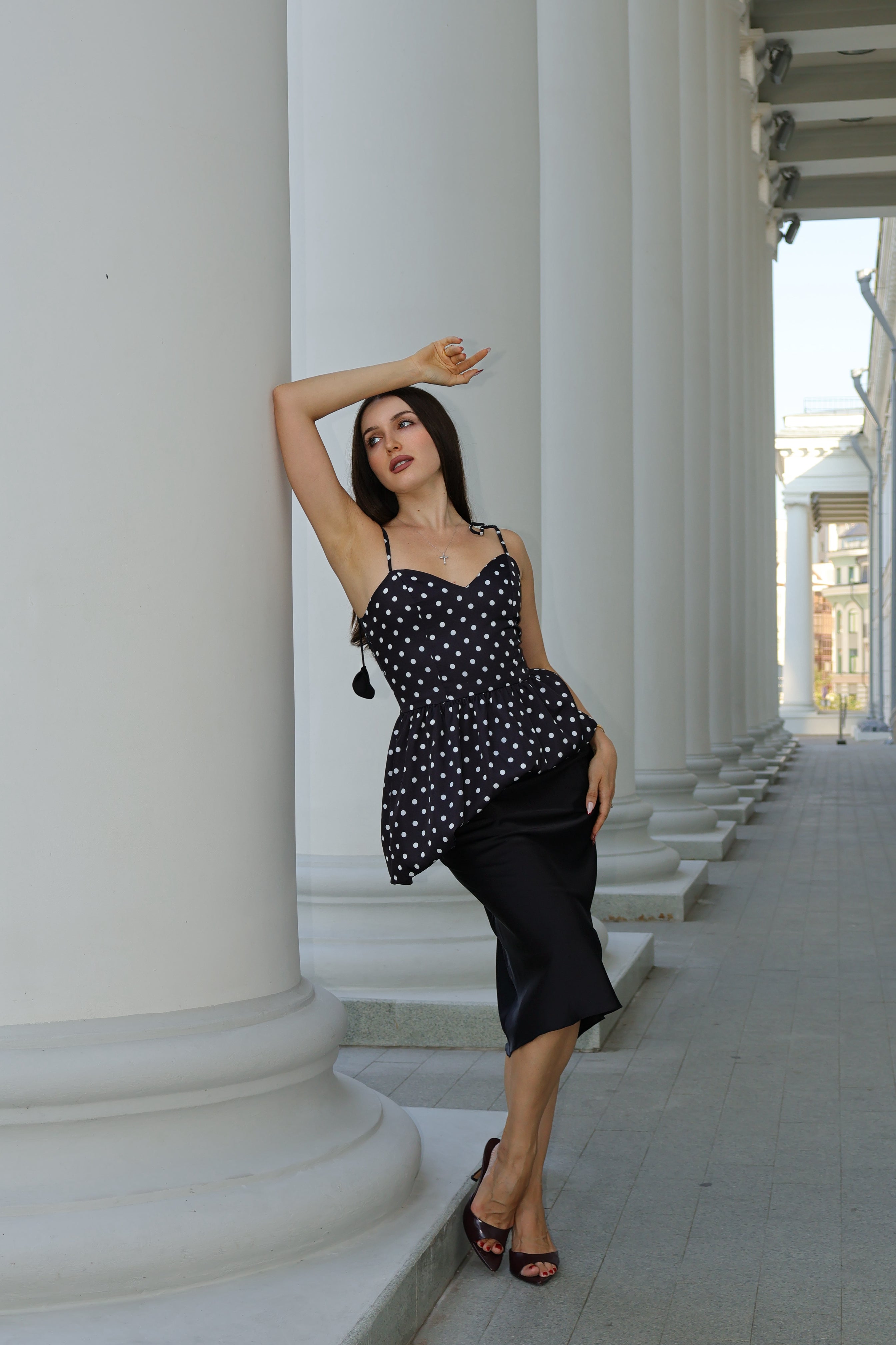Rose Noire Slip Skirt