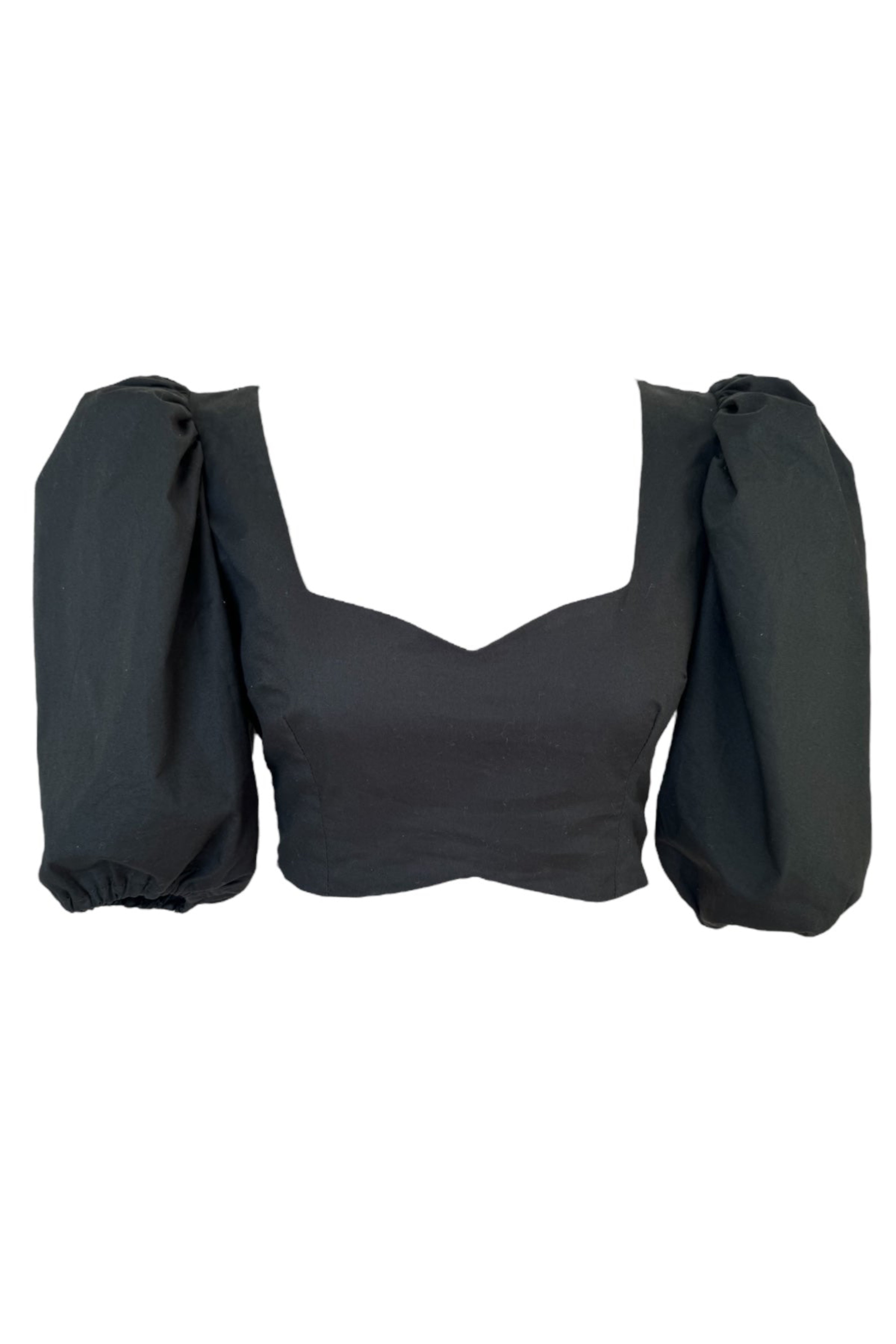 Onyx Pansy Top