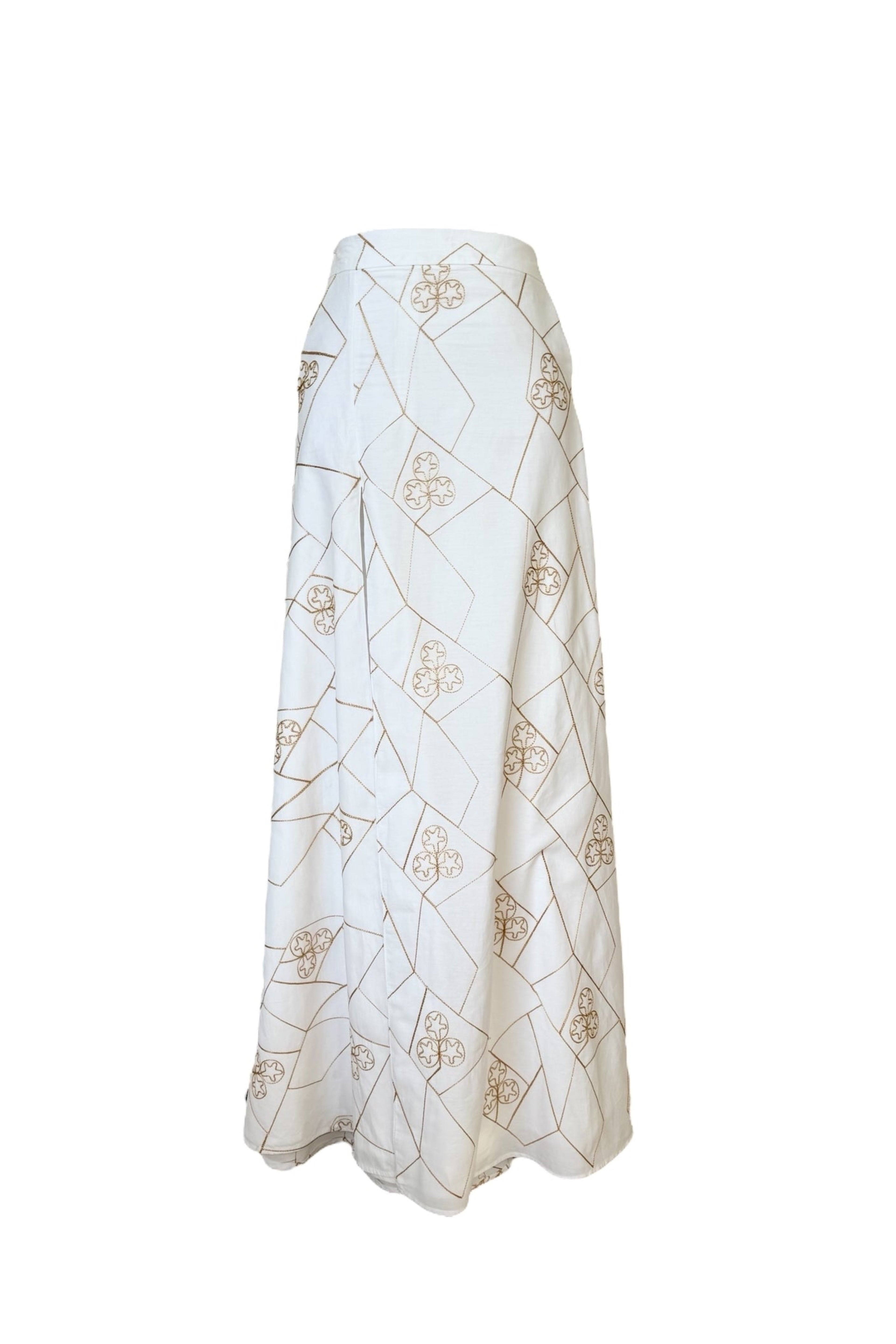 Golden Petal Skirt