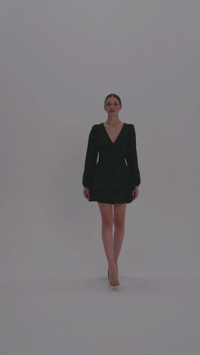 Hydrangea Noir Dress